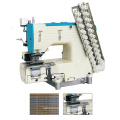 Highly integrated mechatronics computer direct drive lockstitch sewing machine chain type overlock horn sewing machine